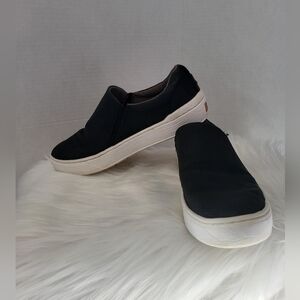 Dr Scholl's Women Black Slip-On Sneakers, Size 6.5